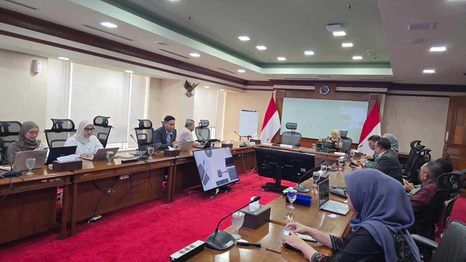 Pertemuan dengan Dirut Sucofindo